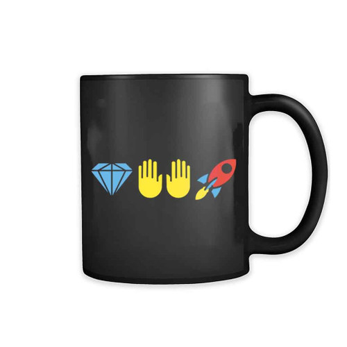 $Gme - Diamond Hands To The Moon 11oz Mug