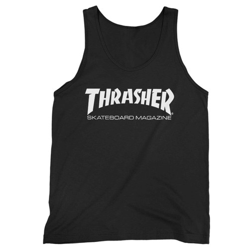 Thrasher Logo Skateboarding Magazine Skate Tank Top