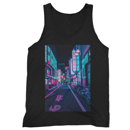 Tokyo A Neon Wonderland Tank Top