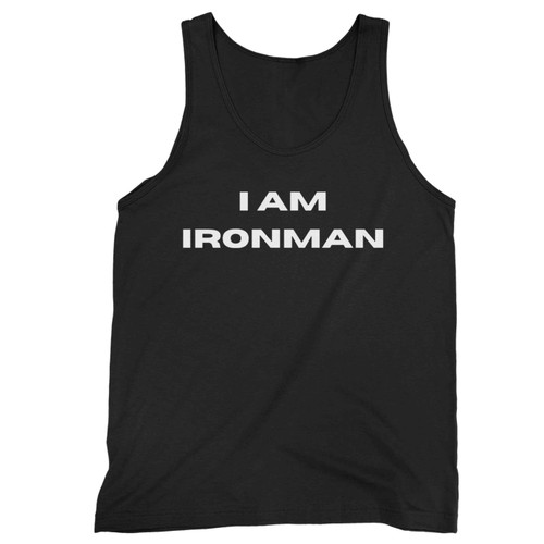 Tony Saves The Day I Am Iron Man Tank Top Tony Saves The Day I Am Iron Man Tank Top