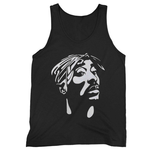 Tupac Shakur 2Pac Rapper Hip Hop Singer Tank Top