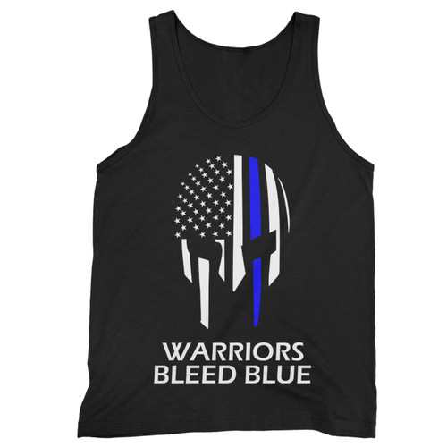 Warriors Bleed Blue Tank Top Warriors Bleed Blue Tank Top