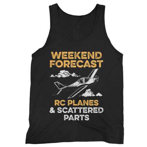 Weekend Forecast Rc Planes Scattered Parts Tank Top Weekend Forecast Rc Planes Scattered Parts Tank Top