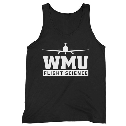 Wmu Flight Science White Tank Top