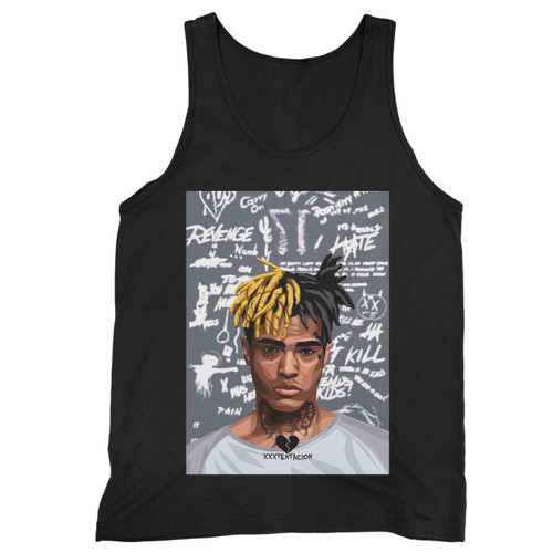 Xxxtentacion American Rapper Singer Songwriter Tank Top