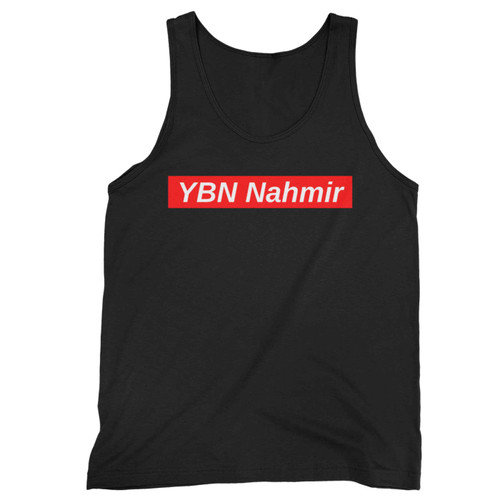 Ybn Nahmir Red Box Logo Tank Top