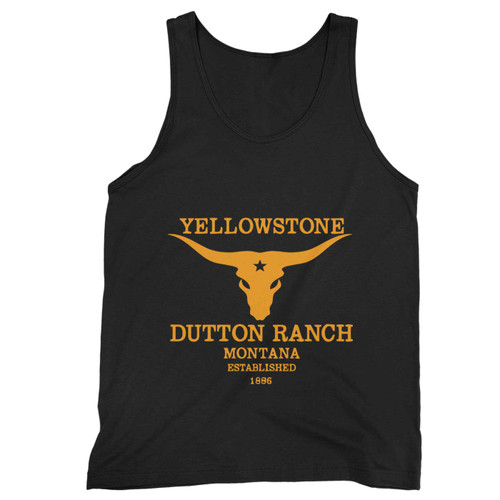 Yellowstone Skull Bull Dutton Ranch Tank Top