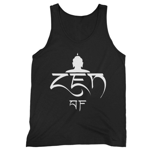 Zen Af Funny Spiritual Buddha Tank Top