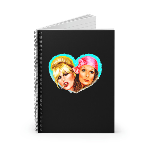 Absolutely Fabulous Ab Fab Art Spiral Notebook