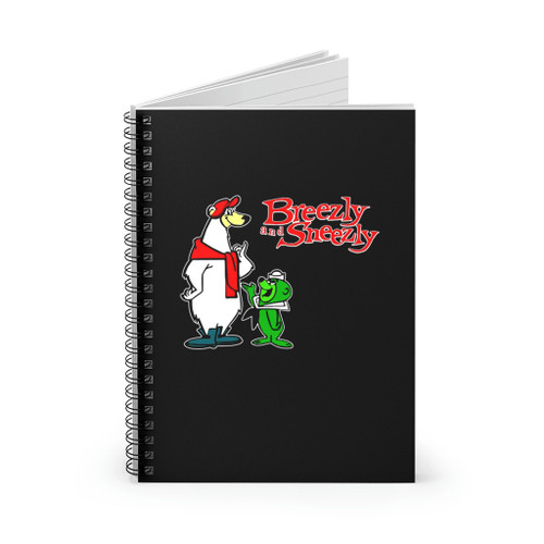 Breezly And Sneezy Spiral Notebook
