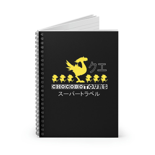 Chocobo Tours Final Fantasy Inspired Spiral Notebook