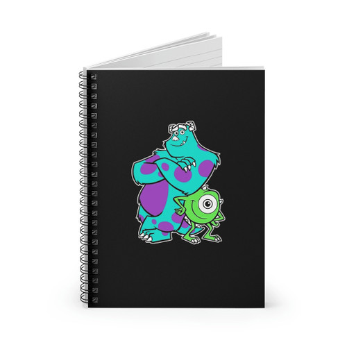 Disney Sulley And Mike Monsters Inc Spiral Notebook