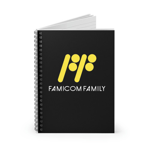 Famicom Family Love Spiral Notebook