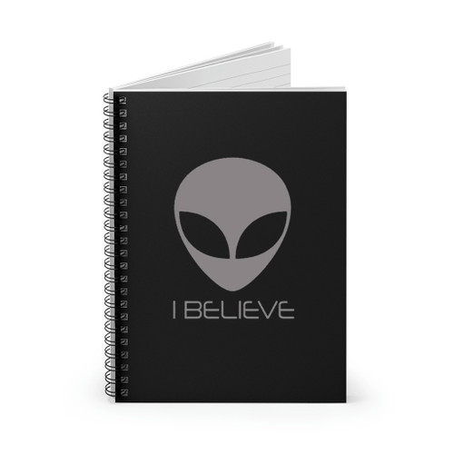 I Believe Ufo Science Fiction Spiral Notebook