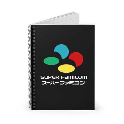 Japanese Super Famicom Spiral Notebook
