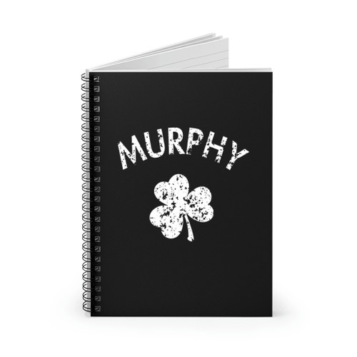 Murphy St Patricks Day Celebration Spiral Notebook