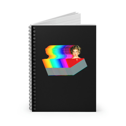 Princess Diana Art Spiral Notebook