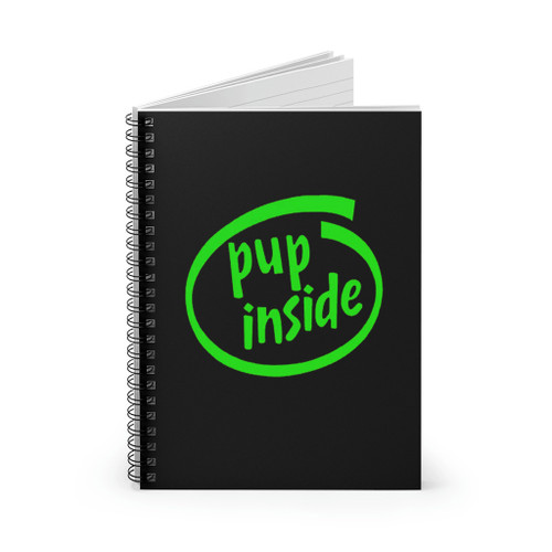 Pup Inside Art Spiral Notebook