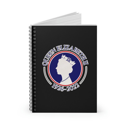 Queen Elizabeth 1926 2022 Rest In Peace Elizabeth Spiral Notebook