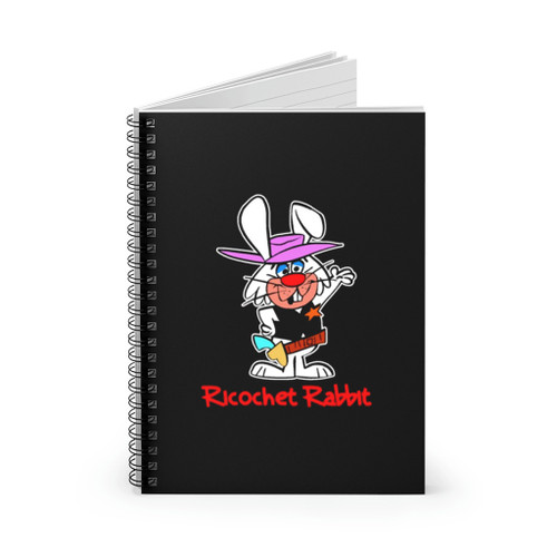 Ricochet Rabbit Spiral Notebook