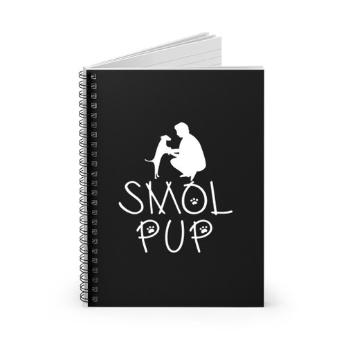 Smol Pup Lost Spiral Notebook