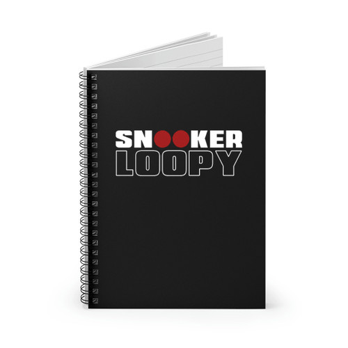 Snooker Loopy Billiards Pool Spiral Notebook