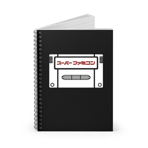 Super Famicom Cartridge Spiral Notebook