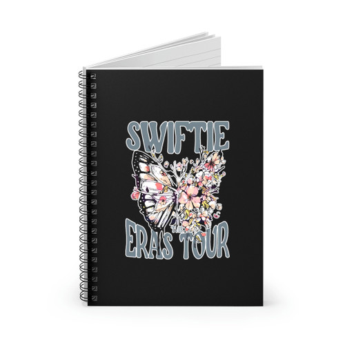 Taylor Swift Retro Floral Butterfly The Eras Tour Spiral Notebook