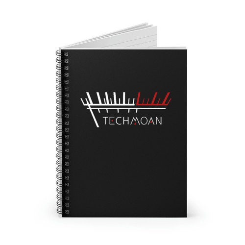 Techmoan Vu Meter Logo Spiral Notebook