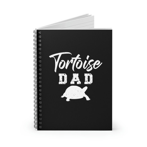 Tortoise Dad Pets Owner Raise Feed Fun Turtle Friendly Spiral Notebook
