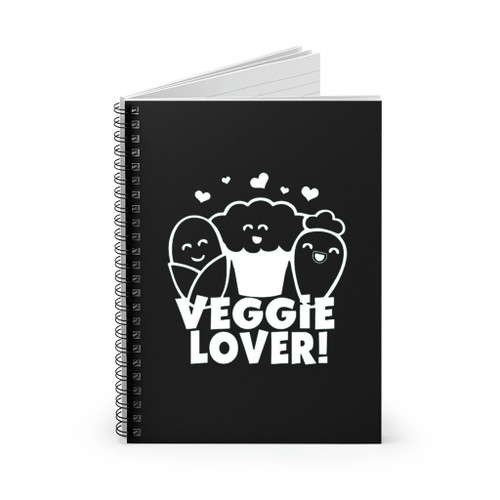 Vegan Veggie Lover Spiral Notebook