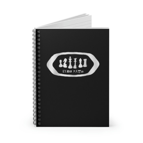 Cibo Matto Chess Spiral Notebook