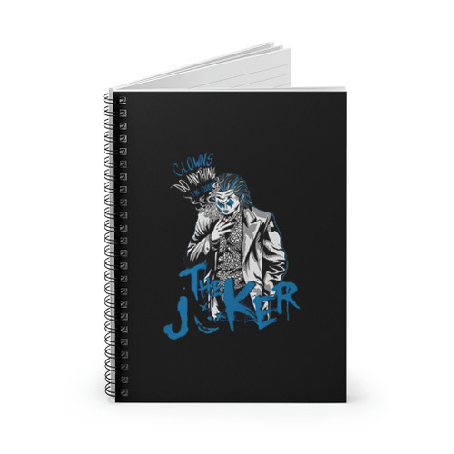 Clowns Do Anything The Joker Spiral Notebook