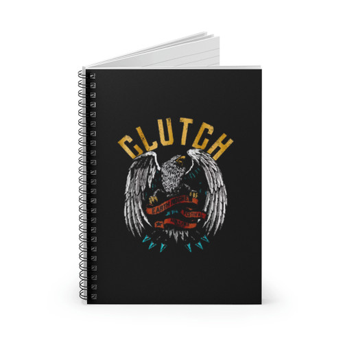 Clutch Band Earth Rocker Concert Spiral Notebook