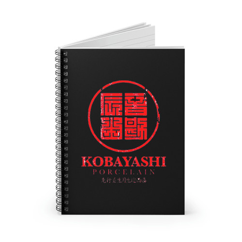 Kobayashi Porcelain Art Love Logo Spiral Notebook