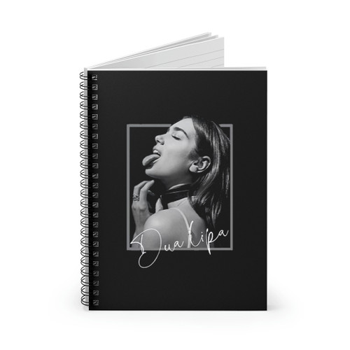 Lipa Singer Classic Dua Lipa Spiral Notebook