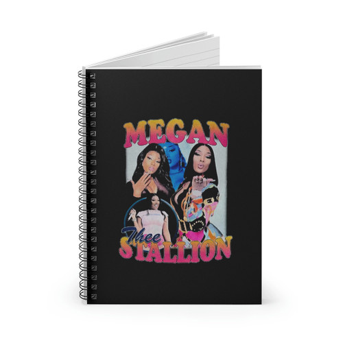 Megan Thee Stallion Art Love Logo Spiral Notebook