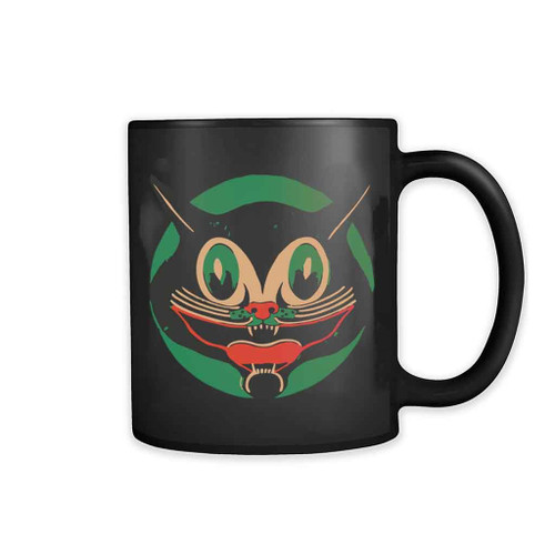 Vintage Halloween Scaredy Cat 11oz Mug