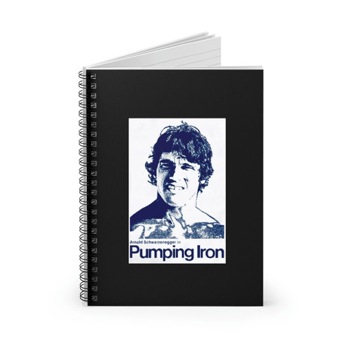 Pumping Iron Bodybuilding Movie Spiral Notebook