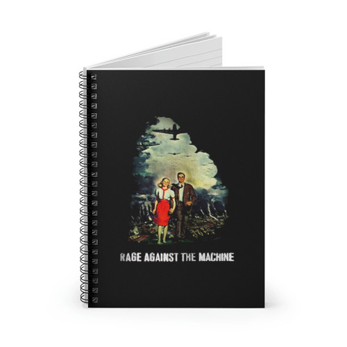 Rage Against The Machine Art Love Logo Spiral Notebook