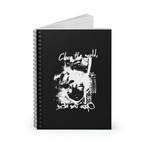 Serial Experiments Lain Close The World Open The Next Spiral Notebook