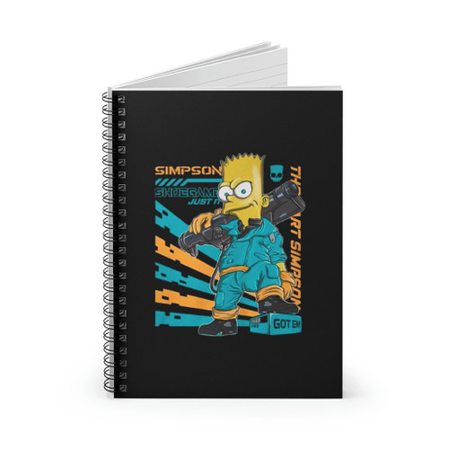Simpson Game Spiral Notebook