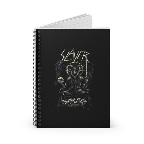 Slayer Reigning Goat Spiral Notebook