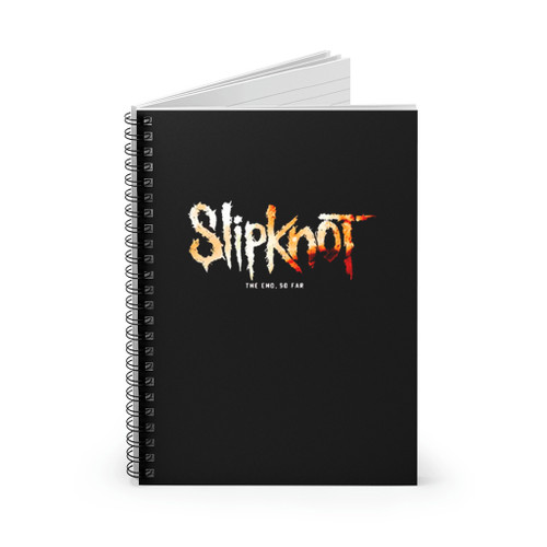 Slipknot The End So Far Logo Spiral Notebook