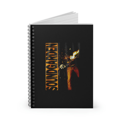 Soundgarden Louder Than Love Vintage Spiral Notebook