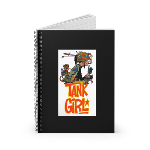 Tank Girl Charlie Dont Surf Spiral Notebook