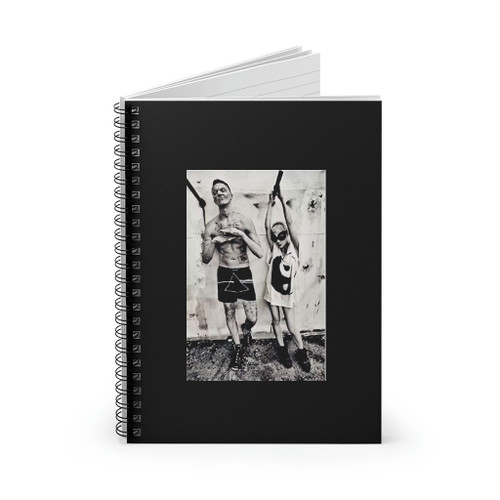 Zef Style Die Antwoord Yolandi Spiral Notebook