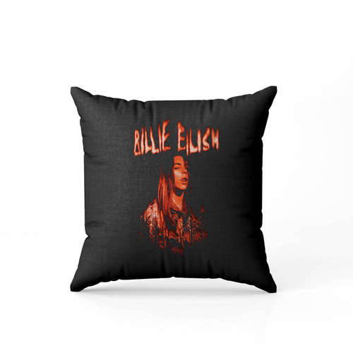Billie Eilish Spooky Logo  Pillow Case Cover