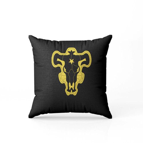 Black Bulls Squad Logo  Pillow Case Cover