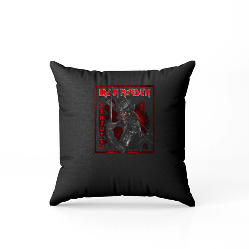 Iron Maiden Senjutsu Cover Distressed Red  Pillow Case Cover